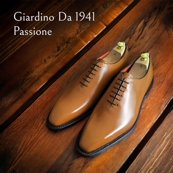 GIA No.09"Passione"クラシコ調６アイレットホールカット／受注生産品（納期60日）／グッドイヤーウェルト 7枚目の画像