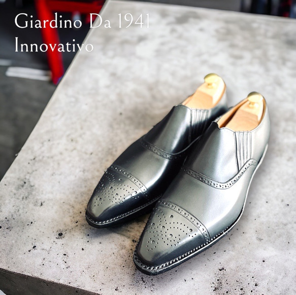 GIA No.14"Innovativo"クラシコ調サイドエラスティック／受注生産品（納期60日）／グッドイヤーウェルト 2枚目の画像