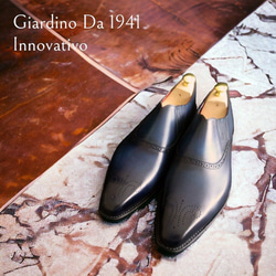 GIA No.14"Innovativo"クラシコ調サイドエラスティック／受注生産品（納期60日）／グッドイヤーウェルト 3枚目の画像