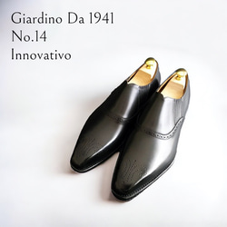 GIA No.14"Innovativo"クラシコ調サイドエラスティック／受注生産品（納期60日）／グッドイヤーウェルト 1枚目の画像