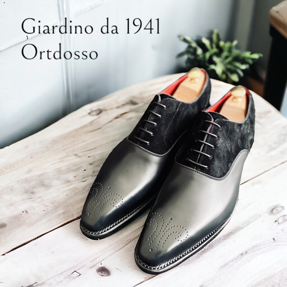 GIA No.20"Ortdosso"クラシコ調オックスフォードシューズ／受注生産品（納期60日）／グッドイヤーウェルト 8枚目の画像