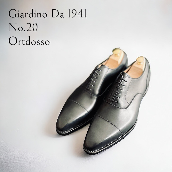 GIA No.20"Ortdosso"クラシコ調オックスフォードシューズ／受注生産品（納期60日）／グッドイヤーウェルト