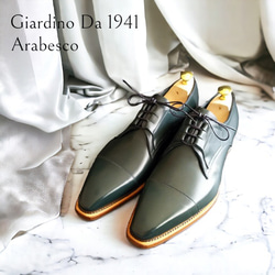 GIA No.36"Arabesco"クラシコ調ギリースタイルキャップトウ／受注生産品（納期60日）／グッドイヤー 2枚目の画像