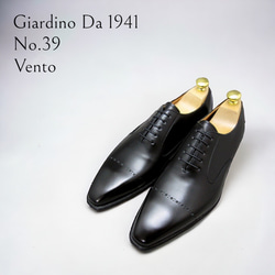 GIA No.39"Vento"クラシコ調内羽根イミテーションブローグ／受注生産品（納期60日）／グッドイヤーウェルト 1枚目の画像