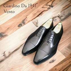 GIA No.39"Vento"クラシコ調内羽根イミテーションブローグ／受注生産品（納期60日）／グッドイヤーウェルト 2枚目の画像