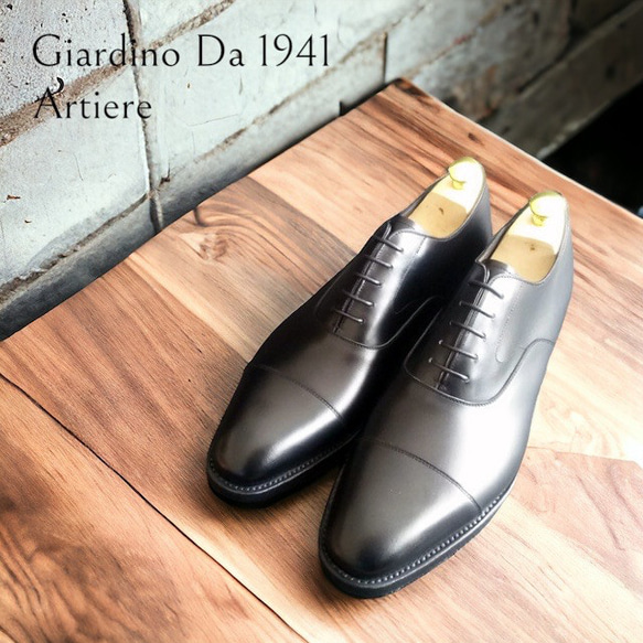 GIA No.42 "Artiere"英国調キャップトウオックスフォード／受注生産品（納期60日）／グッドイヤーウェルト 6枚目の画像