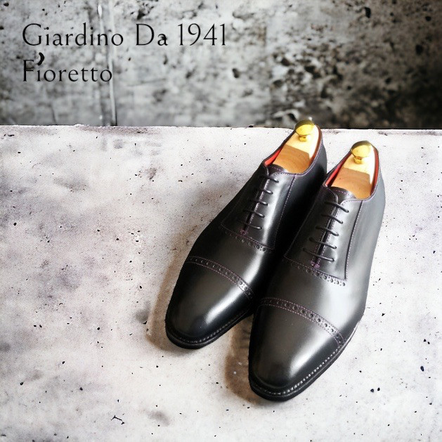 GIA No.26 "Fioretto"英国調内羽根パンチドキャップトウ／受注生産品（納期60日）／グッドイヤーウェルト