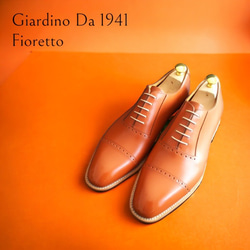 GIA No.26 "Fioretto"英国調内羽根パンチドキャップトウ／受注生産品（納期60日）／グッドイヤーウェルト 2枚目の画像