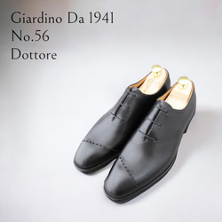 GIA No.56 ”Dottore” 英国調３アイレットホールカット／受注生産品（納期60日）／グッドイヤーウェルト 1枚目の画像