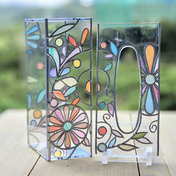 Order: Glass art Tissue case 　 Spring Banquet 第6張的照片