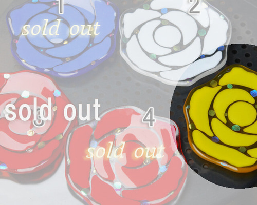 キラキラ美しい薔薇のお皿 中皿 もえくる 通販 5481753｜Creema