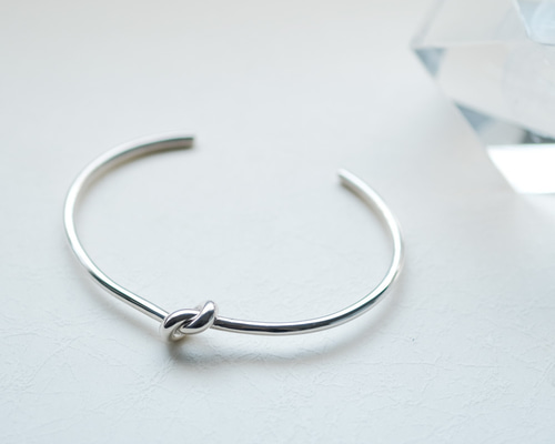 結び バングル シルバー925 バングル・リストバンド Cloudjewelry 通販