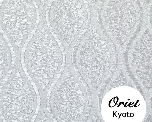 たころう　袋帯　白地　雲文様　パーティー 正絹 袋帯 お太鼓柄 新品 白地 オフホワイト 遠山 菊 雲 桔梗