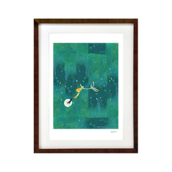 パステルアート 明日への希望の光 パステル画原画 絵画 T's Arts