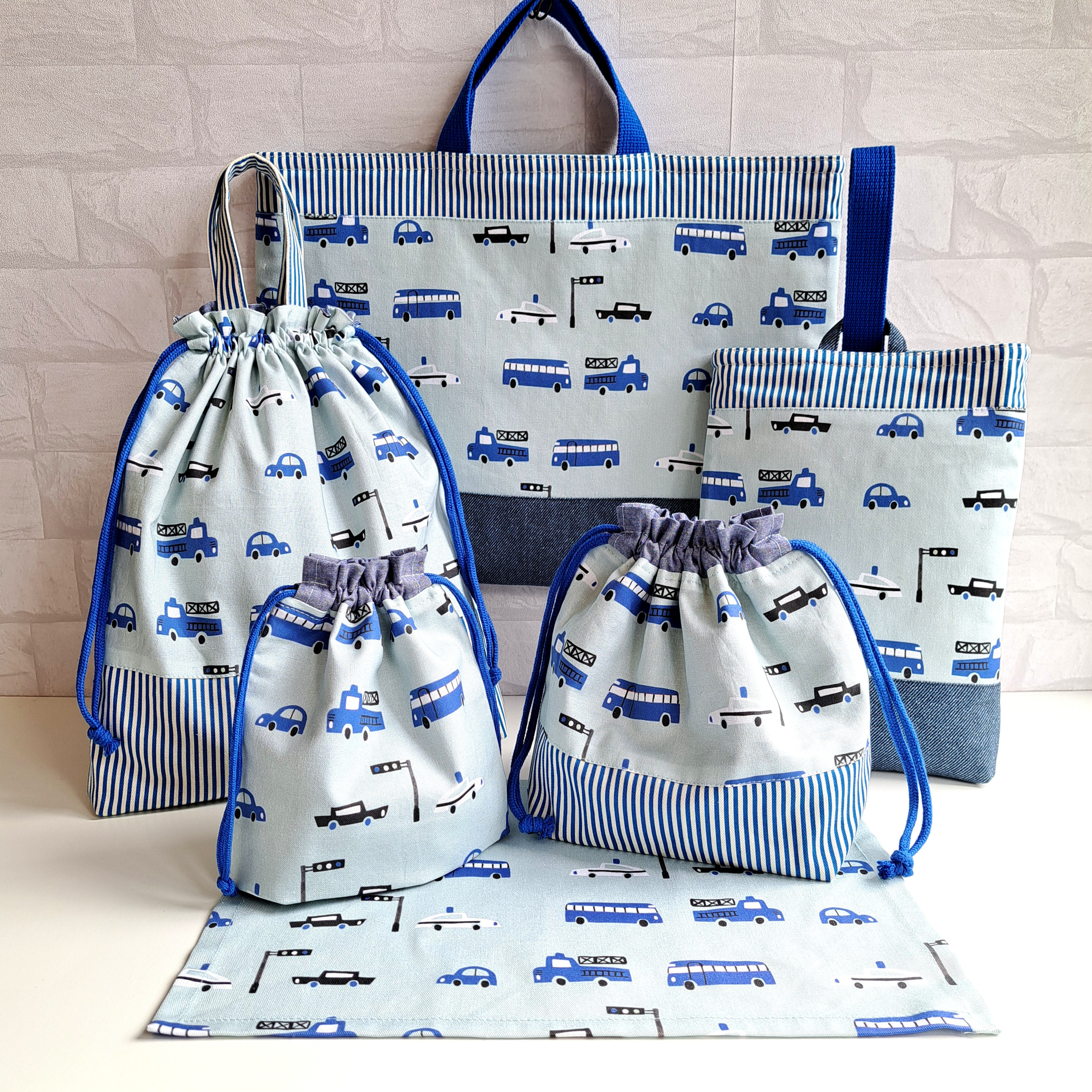 new☆入園6点セット ☆カーズ・ブルー