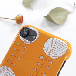 オレンジの木と鳥 北欧 スマホケース/スマホカバー iPhone Xperia galaxy ARROWS Huawei 6枚目の画像