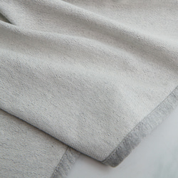 やわらか裏毛パイル素材 コットン スウェット フレアマキシスカート　グレー　0086Grey 20枚目の画像