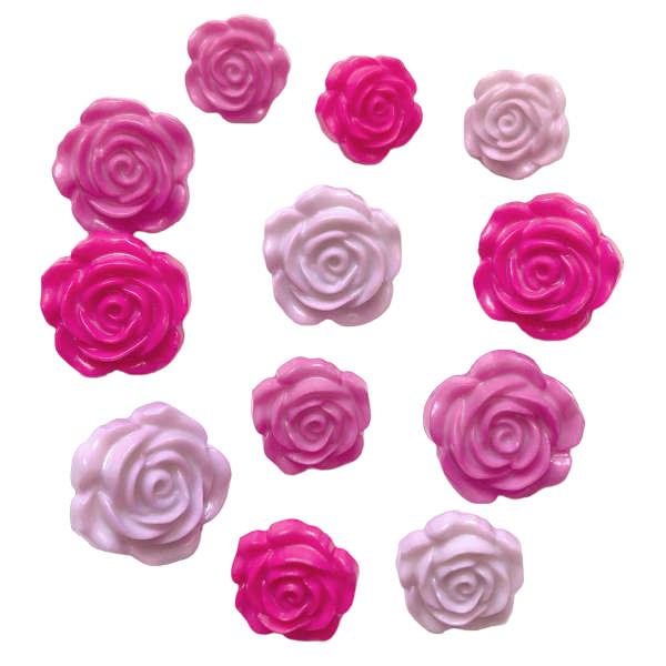 Badge バラ ラペルピン USA 画鋲 薔薇 フラワー 花 Pins ピンズ ピンバッジ アメリカ ローズ ピンク インポート 162
