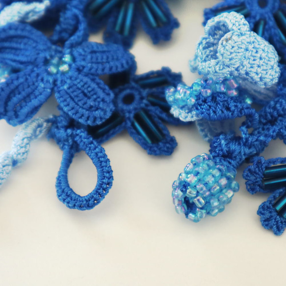 OYA crochet bracelet [BIJOU] Tropic Ocean 第4張的照片