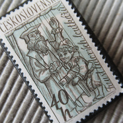 捷克斯洛伐克郵票胸針3584 第2張的照片