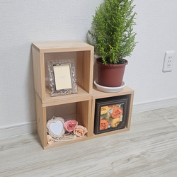 DIYや工作に キューブボックス制作 24個分　ボンドや釘で作れます DIYや工作に！キューブボックス制作 6個セット！ボンドや釘で作れます