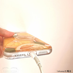 陽だまりの香り レモン オレンジ 押し花スマホケース 押し花 フルーツ 花 iPhone 16 15 14 Galaxy 12枚目の画像