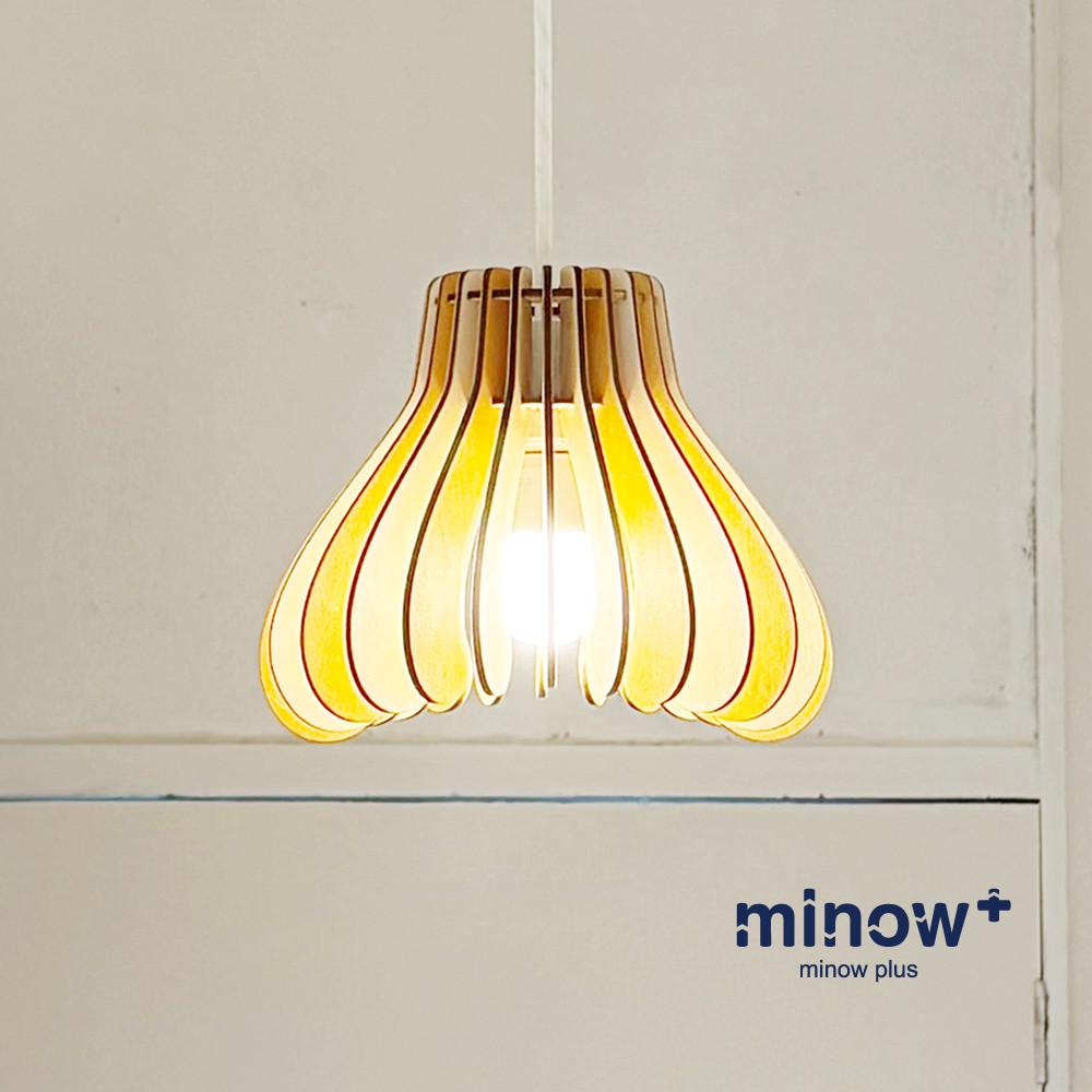 木製ペンダントライト「マッシュ（メープル）」 ｜北欧ナチュラルインテリア｜素朴な明るさ｜おしゃれな天井照明｜癒しの空間に