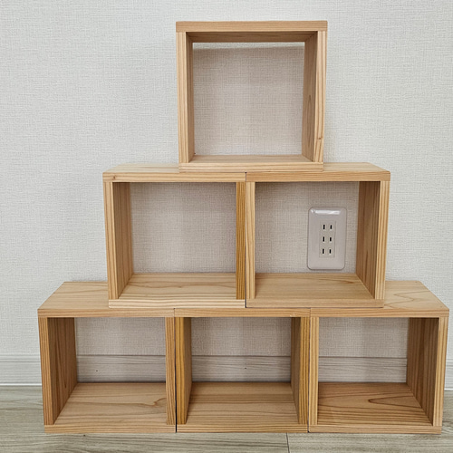 人気の6個セット！安い！キューブボックス！キューブ