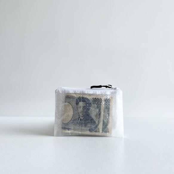 超軽量・撥水ポリエチレンminiウォレット / 2TONE TYPE 5枚目の画像