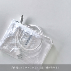 超軽量・撥水ポリエチレンminiウォレット / 2TONE TYPE 12枚目の画像