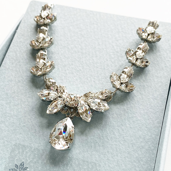 感謝您的多次再次上架♡【國內免運費】Total Swarovski® 植物項鍊帶禮盒 第12張的照片