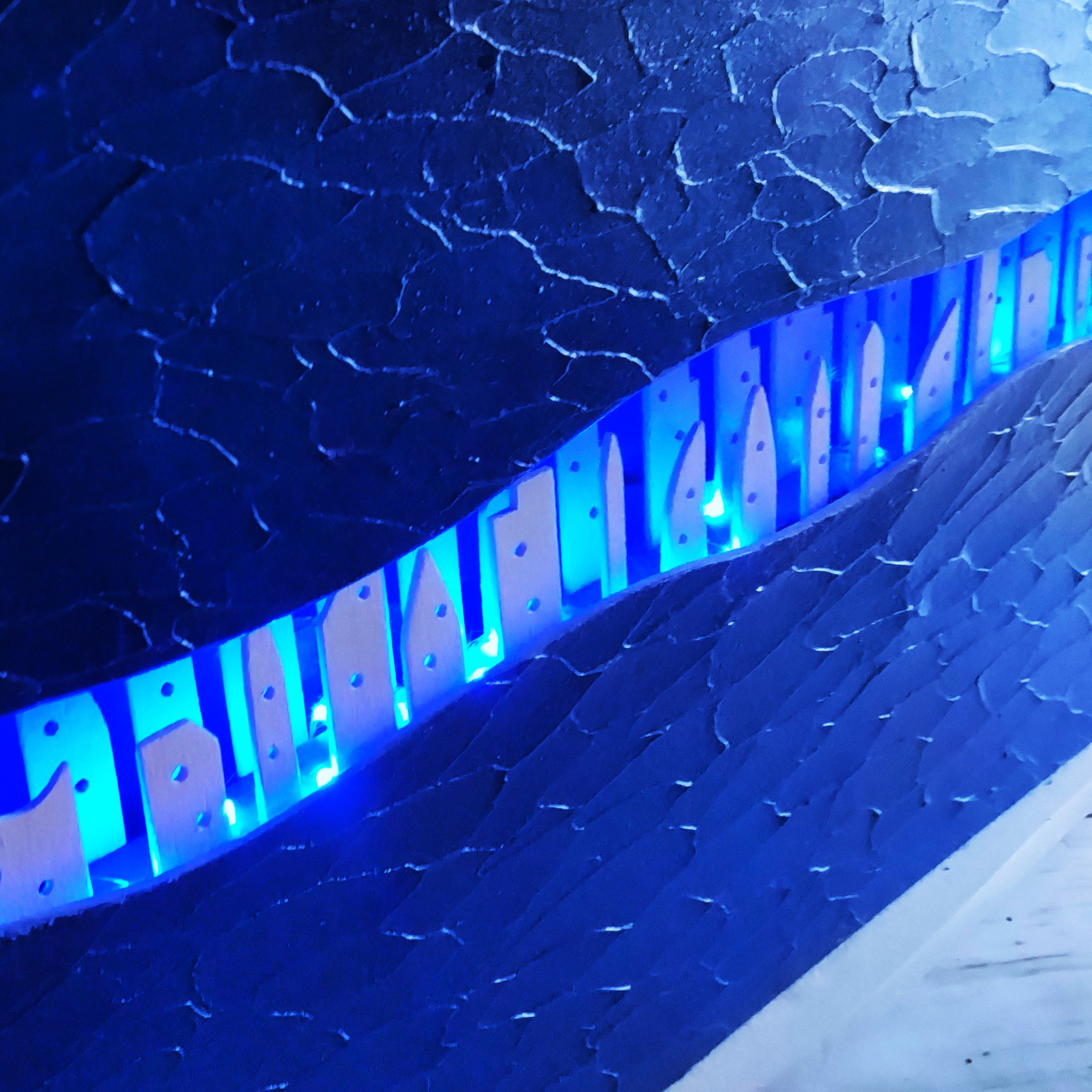 ★再販です★蒼い摩天楼のライン～BlueSkyscraper