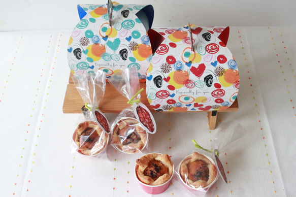 4個入りGIFTBOX　1時間かけてじっくり焼いたご褒美焼き芋パイ（旧　福井県あわら産とみつ金時スイートポテトパイ） 2枚目の画像