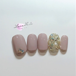 カジュアルラウンド】ネイルチップ/サイズ確認用チップ レジン・樹脂