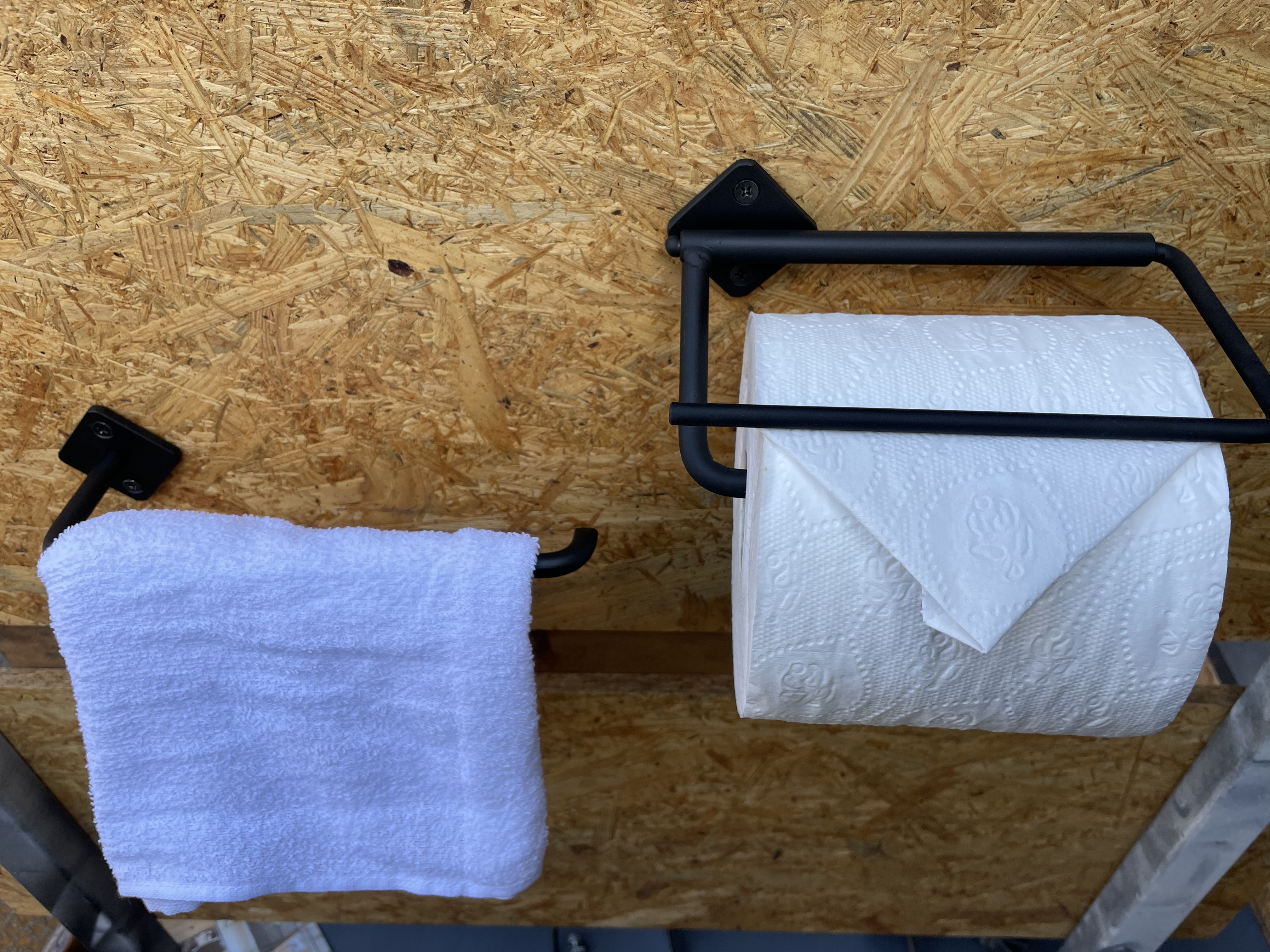 アイアン　タオルバー トイペホルダーセット