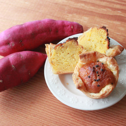 4個入り　1時間かけてじっくり焼いたご褒美焼き芋パイ（旧　福井県あわら産とみつ金時スイートポテトパイ） 4枚目の画像