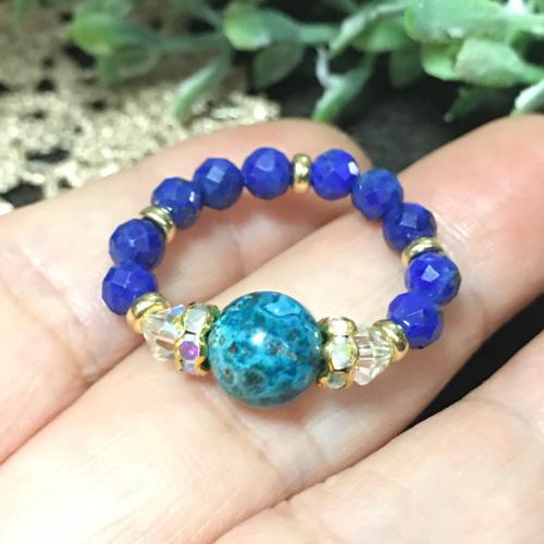 【新品　未使用】　大阪　関西　万博　コンゴ　ラピスラズリ　指輪　リング　コモンズ アイルランドの余韻に浸りながら、次はショパンを聴くべくポーランド館