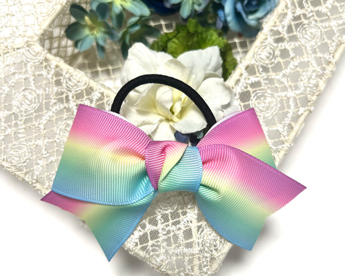 再販17【アイボリー】ナチュラルリボン♡ヘアゴム 再販17【アイボリー】ナチュラルリボン♡ヘアゴム