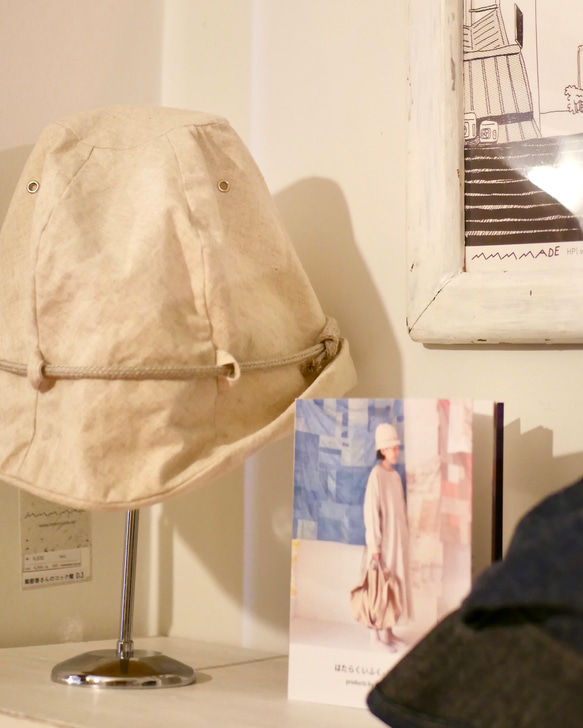 LINEN ROPE HELMA HAT 【M/L】 6枚目の画像