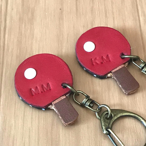 Nancy様■13個#卓球#キーホルダー#ラケット#レザー#ハンドメイド #名入 楽天市場】キーホルダー テニスラケット チャーム ハンドメイド 牛革製