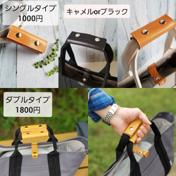 A4対応！機能的な間仕切りポケットMLトート☆サックス×キナリ 18枚目の画像