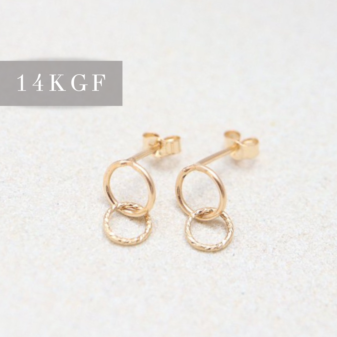 14kgf/小さなピアス(W)