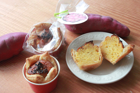 12個入り　1時間かけてじっくり焼いたご褒美焼き芋パイ（旧　福井県あわら産とみつ金時スイートポテトパイ） 4枚目の画像