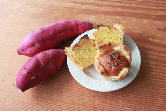 12個入り　1時間かけてじっくり焼いたご褒美焼き芋パイ（旧　福井県あわら産とみつ金時スイートポテトパイ） 2枚目の画像