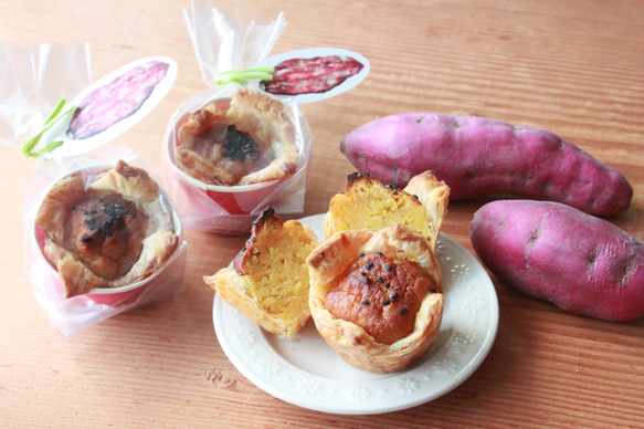 12個入り　1時間かけてじっくり焼いたご褒美焼き芋パイ（旧　福井県あわら産とみつ金時スイートポテトパイ） 5枚目の画像