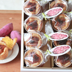 12個入り　1時間かけてじっくり焼いたご褒美焼き芋パイ（旧　福井県あわら産とみつ金時スイートポテトパイ） 1枚目の画像