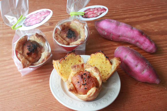 20個入り　1時間かけてじっくり焼いたご褒美焼き芋パイ（旧　福井県あわら産とみつ金時スイートポテトパイ） 5枚目の画像