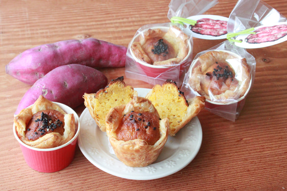 20個入り　1時間かけてじっくり焼いたご褒美焼き芋パイ（旧　福井県あわら産とみつ金時スイートポテトパイ） 6枚目の画像