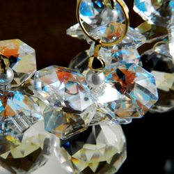 鑽石和施華洛世奇八角形太陽捕手（全部 4 種顏色），採用高品質水晶 第2張的照片