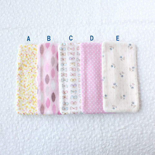 FUWARA☆カラフルくまさん☆12重ハーフハンカチ FUWARA☆カラフルくまさん☆12重ハーフハンカチ